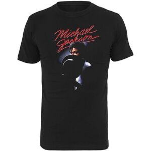 Michael Jackson Tričko Logo Čierna XS