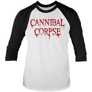 Cannibal Corpse Tričko Dripping Logo Biela S