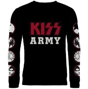 Kiss Mikina Army M Čierna