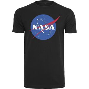 NASA Tričko Logo Čierna L