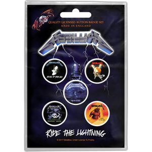 Metallica Ride The Lightning Odznak Multi