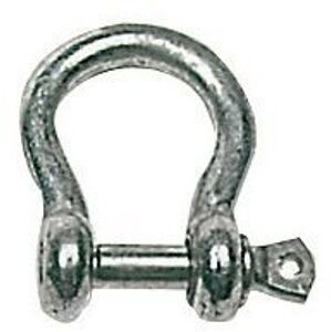 Osculati Galvanized steel bow shackle 10 mm