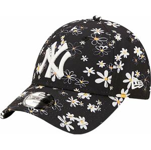 New York Yankees 9Forty K MLB Daisy Black/White Child Šiltovka
