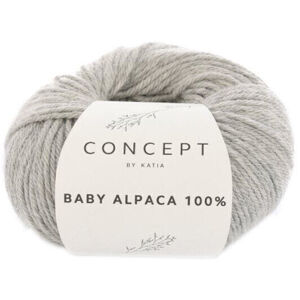Katia Baby Alpaca 100% 503 Light Grey