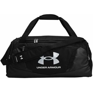Under Armour UA Undeniable 5.0 Medium Duffle Bag Black/Metallic Silver 58 L Športová taška
