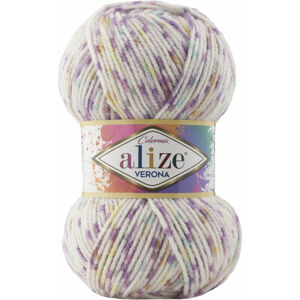 Alize Verona 7697 White-Purple