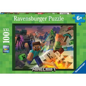 Ravensburger Puzzle Minecraft monštrá 100 dielov