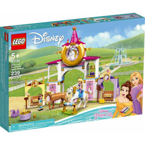 LEGO Disney Princess 43195 Kráľovské stajne Belly a Rapunzel