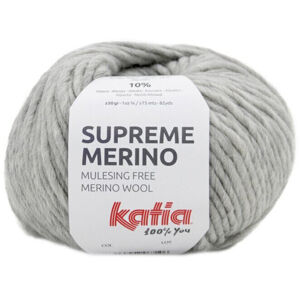 Katia Supreme Merino 82 Light Grey