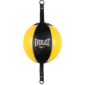 Everlast Leather Double End Bag Black/Yellow 7