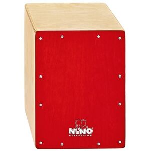 Nino NINO950R Drevený cajon Červená