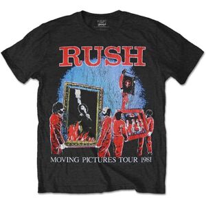 Rush Tričko 1981 Tour Black XL