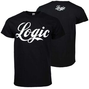 Logic Tričko Logic Logo Black 2XL