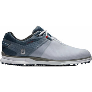Footjoy Pro SL Sport Mens Golf Shoes White/ Blue Fog/Navy US 8,5