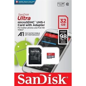SanDisk SanDisk Ultra microSDHC 32 GB 98 MB/s A1 Class 10 UHS-I