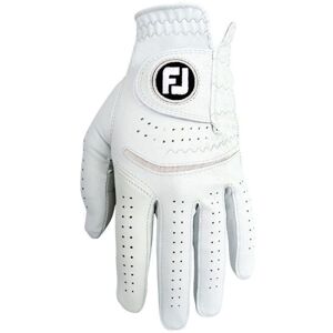 Footjoy Contour Flex Mens Golf Glove 2020 Left Hand for Right Handed Golfers Pearl ML