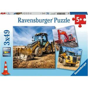 Ravensburger Puzzle Bager v práci 3 x 49 dielov