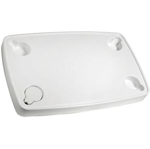Osculati ABS rectangular table white 81x51 cm