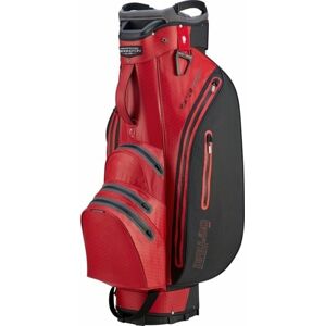 Bennington Grid Orga Cart Bag Red/Grey/Black Cart Bag