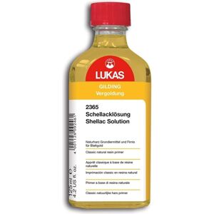 Lukas Gilding and Restoration Medium Glass Bottle Shellac Solution 125 ml