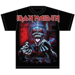 Iron Maiden Tričko A Real Dead One Black L