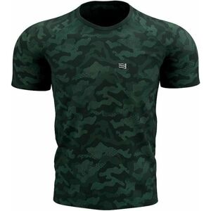 Compressport Training T-Shirt Camo Premium Green Gables L