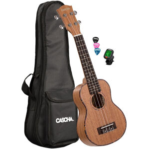 Cascha HH 2027 GB Premium Sopránové ukulele Natural