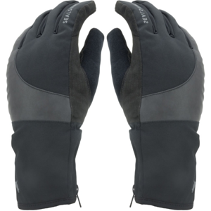 Sealskinz Waterproof Cold Weather Reflective Cycle Gloves Black S