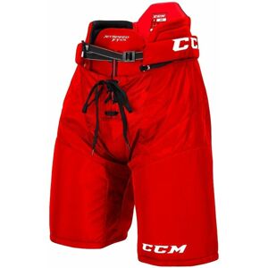 CCM Hokejové nohavice JetSpeed FT475 JR Červená L
