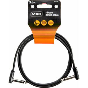 Dunlop MXR DCPR3 Ribbon Patch Cable Čierna 0,9 m Zalomený - Zalomený