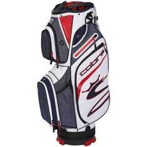 Cobra Golf Ultralight Cart Bag Peacoat/High Risk Red/White