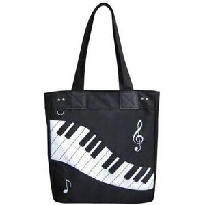 Music Sales Piano/Keyboard Nákupná taška Čierna