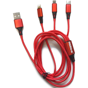 RGBlink 3 in 1 USB RD Červená USB Kábel
