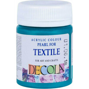 Nevskaya Palitra Decola Textile Farba na textil 50 ml Turquoise Blue Pearl