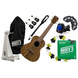 Henry's HEU10MCFP Koncertné ukulele Natural