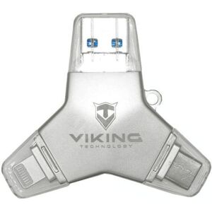 Viking Technology USB Flash disk 3.0 4in1 64 GB Silver