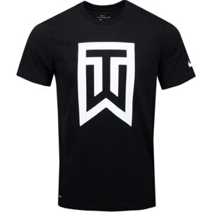 Nike Tiger Woods Logo Mens T-Shirt Black XL