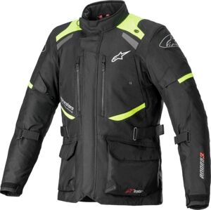 Alpinestars Andes V3 Drystar Jacket Black/Yellow Fluo XL Textilná bunda