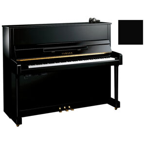 Yamaha B3 SC2 Silent Piano Polished Ebony with Chrome