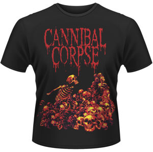 Cannibal Corpse Tričko Pile Of Skulls Čierna S
