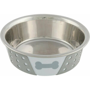 Trixie Stainless Steel Bowl with Silicone Miska pre psy 0,75 L