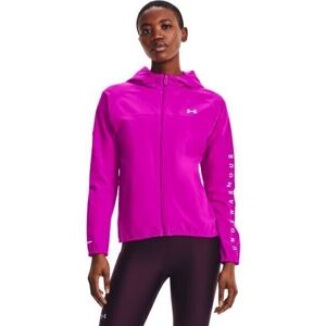 Under Armour Woven Hooded Jacket Meteor Pink/White M
