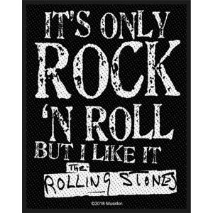 The Rolling Stones It's Only Rock 'N' Roll Nášivka Čierna