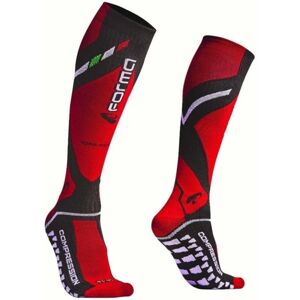 Forma Boots Ponožky Off-Road Compression Socks Black/Red 43/46