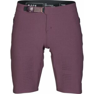 FOX Womens Flexair Shorts Dark Purple XL Cyklonohavice