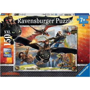 Ravensburger Puzzle Ako vycvičiť draka Vycvičení draci 150 dielov