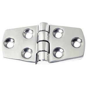 Osculati Protruding hinge 5mm Stainless Steel 38x100 mm