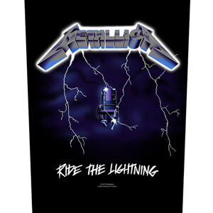 Metallica Ride The Lightning Nášivka Modrá