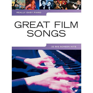 Music Sales Really Easy Piano: Great Film Songs Noty