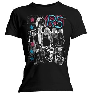 R5 Tričko Grunge Collage Čierna S